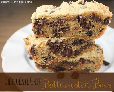 Chocolate Chip Butterscotch Bars