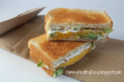 Avocado & Mango Sandwich with Cilantro-Lime Mayo
