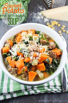 Sweet Potato and Sausage Soup Quick and easy sweet potato and sausage soup