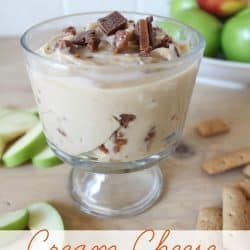 Cream Cheese Toffee Dip