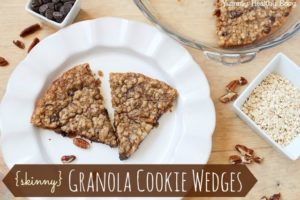 Skinny Granola Cookie Wedges Skinny Granola Cookie Wedges