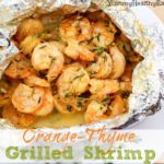 Orange Thyme Grilled Shrimp