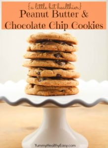 Peanut Butter & Chocolate Chip Cookies Peanut Butter & Chocolate Chip Cookies