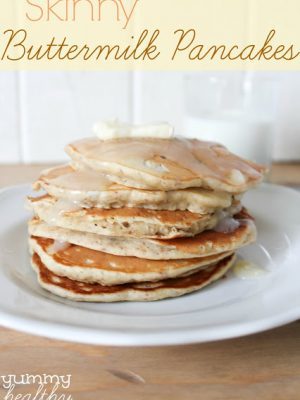 Skinny Buttermilk Pancakes
