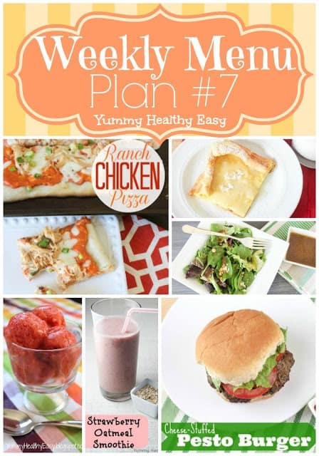 Weekly Menu Plan #7