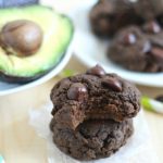 Chocolate Cookies with what's that?! AVOCADO?! Yup. Amazing, moist, chocolatey, rich Double Chocolate Avocado Cookies! Prepare to fall in love.