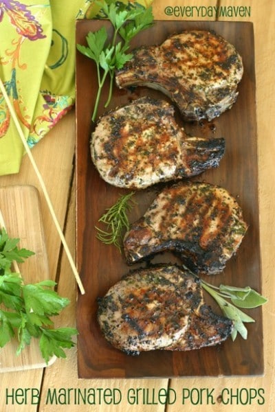 Herb Marinate Grilled Pork Chops Herb Marinate Grilled Pork Chops