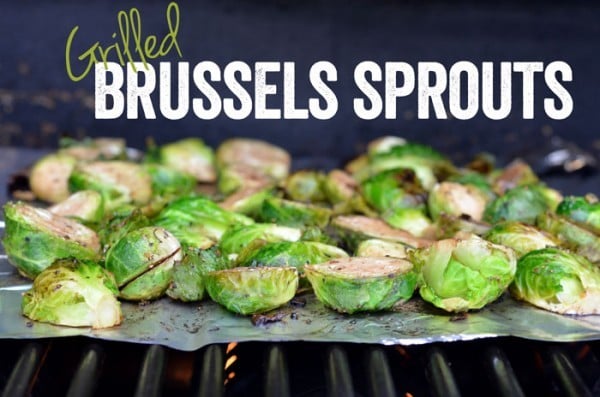 Grilled Brussels Sprouts - fitfoodiefinds.com Grilled Brussels Sprouts - fitfoodiefinds.com