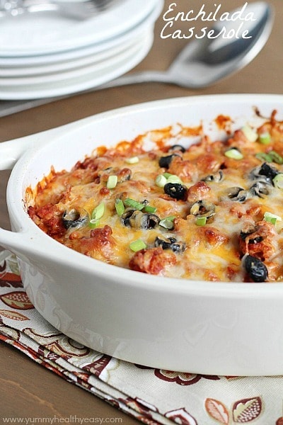 Delicious Enchilada Casserole Delicious Enchilada Casserole