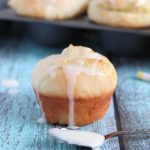 30-Minute Orange Rolls - super quick and yummy orange rolls made in about 30 minutes and topped with a lemon glaze!