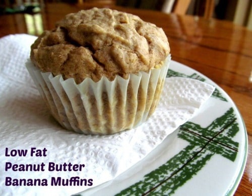Low Fat Peanut Butter Banana Muffins by enticinghealthyeating.weebly.com Low Fat Peanut Butter Banana Muffins by enticinghealthyeating.weebly.com