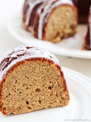 Banana Bread in cake form! Soft, moist and absolutely delicious! PLUS you can win a KitchenAid Mixer!