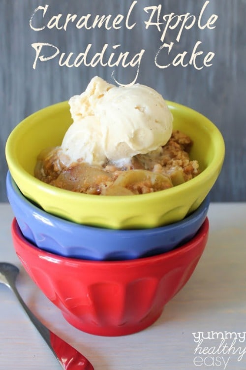 Caramel Apple Pudding Cake