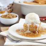 Caramel Pudding Cake - a warm layer of cake on top with a delicious layer of caramel on the bottom. Only 4 ingredients!!