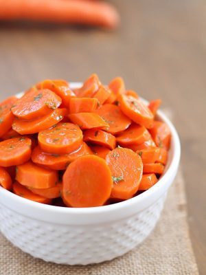 Need an easy side dish? You will love these glazed carrots! Just a few ingredients to a fabulous side dish that will wow!
