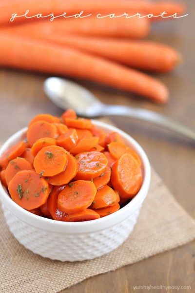 Need an easy side dish? You will love these glazed carrots! Just a few ingredients to a fabulous side dish that will wow!