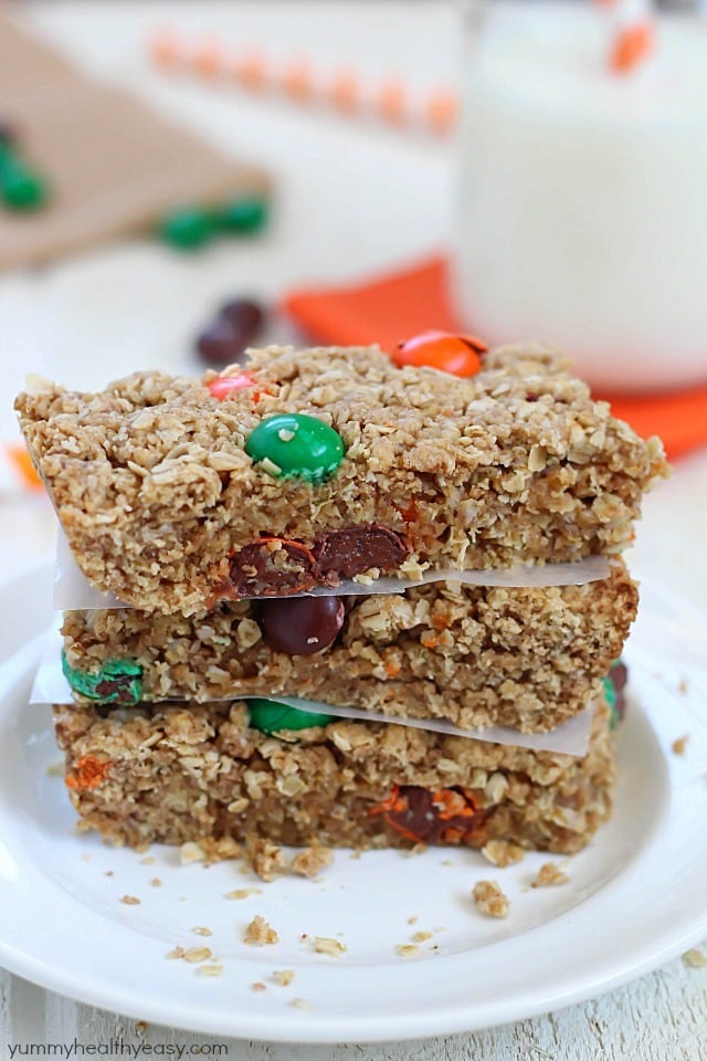 Get your glass of milk ready, you'll love these Oatmeal Cookie Bars!