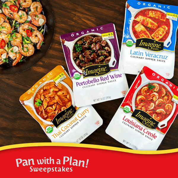 Quick & Easy Thai Coconut Chicken Curry - made in 10 minutes and all in one pan. Doesn't get much easier than that! #panwithaplan #imaginenation