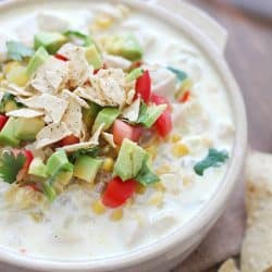 Quick & Easy Southwestern Corn Chowder made in one pot and in about 30 minutes! Comforting, filling and delicious!