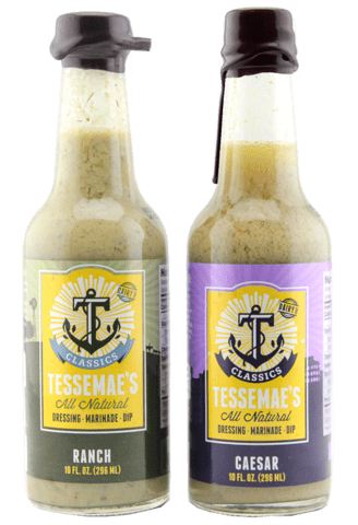 Tessemae's Dairy Free All Natural Ranch & Caesar Dressings