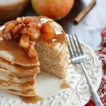 Start your morning with some Applesauce Pancakes with Cinnamon Syrup! These pancakes are healthy, light, fluffy and full of fall flavors. The cinnamon syrup is to-die-for! You won't regret making up a batch of these for breakfast - or lunch or dinner! ;)