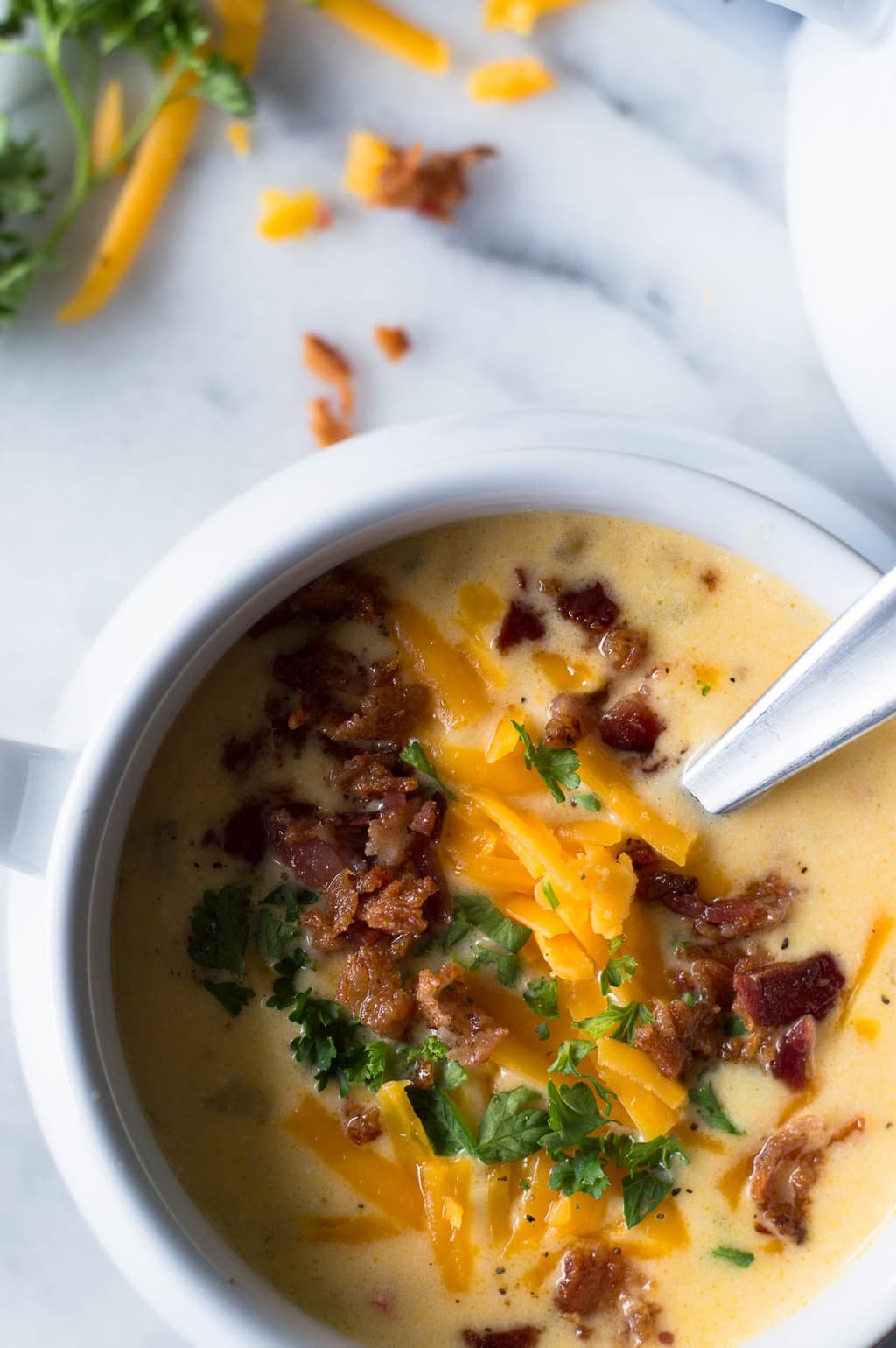 All of these comforting Fall soups can be made and on the table in 30 minutes or less!